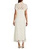 A.Ren Annecy Linen Blend Round Neck Short Sleeve Maxi Dress - Image 2