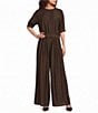 A.Ren Aurelia Wide Leg Pull-On Coordinating Pants - Image 3