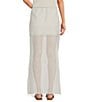 A.Ren Camille Half Sheer Coordinating Midi Skirt - Image 2