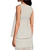 A.Ren Camille Round Neck Sleeveless Sheer Coordinating Top - Image 4