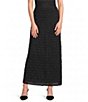 A.Ren Sorrel Chiffon Coordinating Pull-On Maxi Pencil Skirt - Image 1