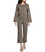 Abbey Glass Blake Cropped Coordinating Pants - Image 3