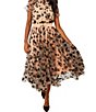 Abbey Glass Sue Floral Tulle Coordinating Midi Skirt - Image 1