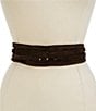 ADA 1.75#double; Ava Woven Tassel Wrap Belt - Image 2