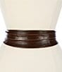 Color:Bisonte - Image 1 - Classic Wrap Leather Belt