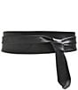 ADA Classic Wrap Leather Belt, Color:Black - Image 4