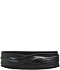 Color:Black - Image 1 - Classic Wrap Leather Belt