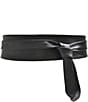 Color:Black - Image 3 - Classic Wrap Leather Belt