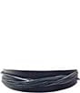 Color:Black - Image 2 - Riley Fringe Leather Tie Belt