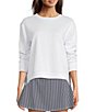 Addison Bay Bloom Stripe Print Scoop Neck Mixed Soft Luxe Pullover,New Products : American Fashion Style Bags On Sale