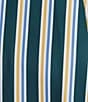 Addison Bay Breakpoint Stripe Printed Box Pleated Mini Skort - Image 4