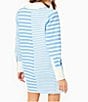 Color:White Matisse Stripe - Image 2 - Easy Rugby Stripe Shift Dress