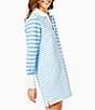 Color:White Matisse Stripe - Image 3 - Easy Rugby Stripe Shift Dress