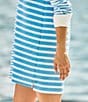 Color:White Matisse Stripe - Image 6 - Easy Rugby Stripe Shift Dress