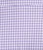 Addison Bay Highland Gingham Print Mini Skort, Color:Lavender Gingham - Image 4
