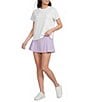 Addison Bay Highland Gingham Print Mini Skort - Image 3