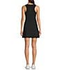 Color:Black - Image 2 - Panama Sleeveless Performance Dress