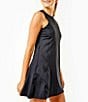 Color:Black - Image 3 - Panama Sleeveless Performance Dress