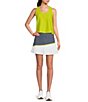 Addison Bay Rally Gingham Print Mini Skort - Image 3