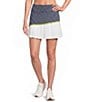 Addison Bay Rally Gingham Print Mini Skort - Image 1