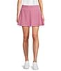 Addison Bay Stripe Flounce Skort, Color:Rose/Lacquer Stripe - Image 1
