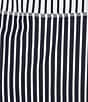 Addison Bay Stripe Print Flounce Pull-On A-Line Skirt, Color:Navy Stripe - Image 4