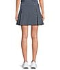 Addison Bay Virginian Dot Printed A-Line Coordinating Ponte Mini Skort - Image 2