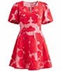 Adelyn Rae Arianna Bubble Sleeve Mini Dress - Image 5