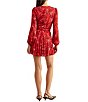 Adelyn Rae Bailey Long Sleeve Pleated Mini Dress - Image 2
