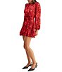 Adelyn Rae Bailey Long Sleeve Pleated Mini Dress - Image 3