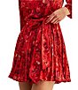 Adelyn Rae Bailey Long Sleeve Pleated Mini Dress - Image 4