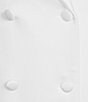 Color:White - Image 3 - Long Sleeve Surplice Notch Collar Woven Satin Double Breasted Tuxedo Mini Dress