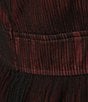 Color:Desert Rose - Image 3 - Tulle Mock Neck Flutter Cap Sleeve Mini Dress