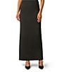 Adrianna Papell Asymmetrical Neck Long Scuba Dresss - Image 4