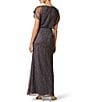 Adrianna Papell Beaded Blouson Gown - Image 2