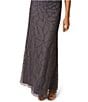 Adrianna Papell Beaded Blouson Gown - Image 4