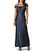 Adrianna Papell Mikado Beaded Gown - Image 1