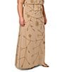 Adrianna Papell Plus Size Blouson Beaded Gown - Image 4