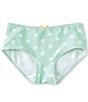Color:Green - Image 1 - Adventure Wear by Copper Key Little Girls 2T-5 Daisies Brief Panties