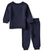 Adventurewear 360 Baby Boys Long Sleeve Football Top & Pants Set, Color:Navy - Image 2