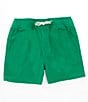 Color:Green - Image 1 - Little Boys 2T-6 Pull-On Twill Shorts