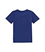 Color:Navy - Image 2 - Little Boys 2T-6 Short Sleeve Bunny Applique Raglan T-Shirt