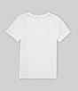 Color:White - Image 2 - Little Boys 2T-6 Short Sleeve Truck Applique T-Shirt