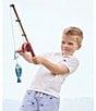 Color:Navy - Image 6 - Little Boys 2T-6 Whale Schifli Pull-On Shorts