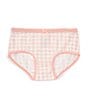 Color:Rose - Image 1 - Little Girls 2T-5 Gingham Print Cotton Brief Panties