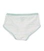 Color:Opal Stripe - Image 2 - Little Girls 2T-5 Stripe Cotton Brief Panties