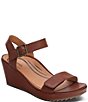 Aetrex Andrea Wedge Sandals - Image 1