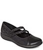 Color:Black - Image 1 - Annie Leather Braided Mary Janes