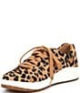 Color:Leopard - Image 4 - Blake Leopard Print Calf Hair Comfort Sneakers