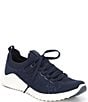 Aetrex Women's Carly Knit Lace Up Sneakers - Image 1